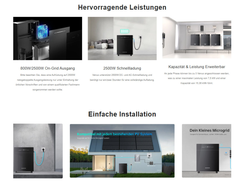 Marstek Venus E - Speicher & Notstrom 5,12 kWh für alle PV Anlagen und Balkonkraftwerke – Bild 15